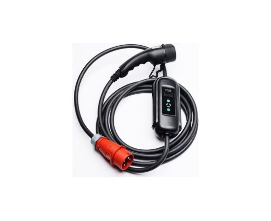 eLOAD elektroauto uzlādes kabelis, 11 kW, 8–16 A, 3 fāžu, CEE-Type2, 5 m Elektro Auto lādēšanas piederumi