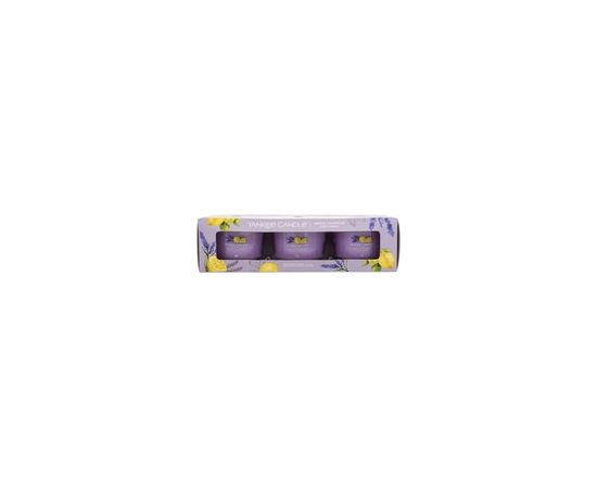 Yankee Candle Lemon Lavender Gift set of votive candles in glass 37.0g Ароматы для дома и комнаты