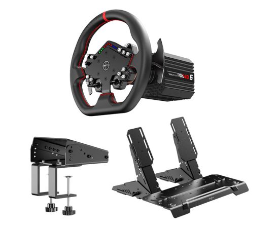 PXN VD6 DBT kit - VD6 base + WDS R2 handlebars + PD HM brake/gas pedals + Z9 clamp Piederumi konsolēm