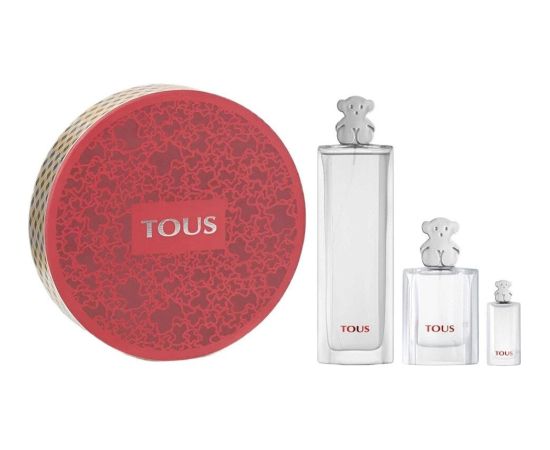 Tous Woman zestaw woda toaletowa spray 90ml + woda toaletowa spray 30ml + miniatura wody toaletowej 4.5ml Женские духи