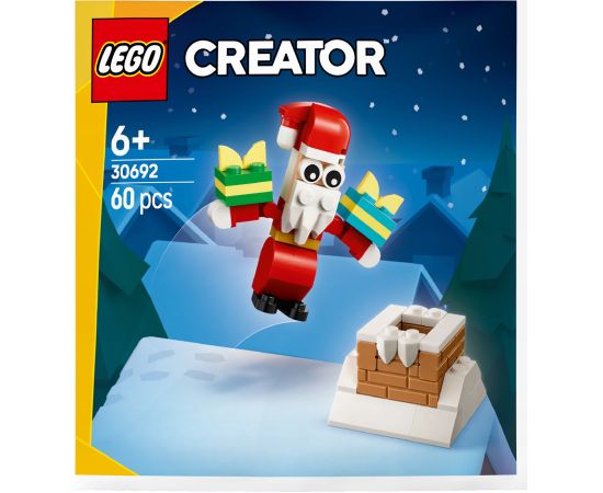 LEGO Creator Ziemassvētku vecītis un svētku skurstenis (30692) Lego Creator