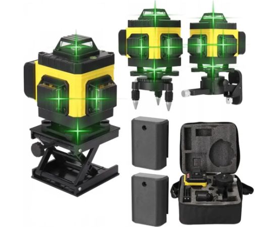 Extralink | Poziomica laserowa | krzyżowa płaszczyznowa laser 4D Jaunumi -Dārzam