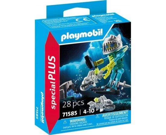 Playmobil Zestaw z figurkš Special Plus 71585 Robot - nurek Mašīnas un piederumi