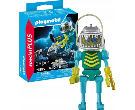 Playmobil Zestaw z figurkš Special Plus 71585 Robot - nurek Mašīnas un piederumi