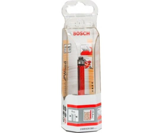 Frezarka Bosch Bosch flush cutter Expert for Wood Laminate, 9.5mm (shank 8mm, double-edged, ball bearing at the bottom) Jaunumi -Dārzam