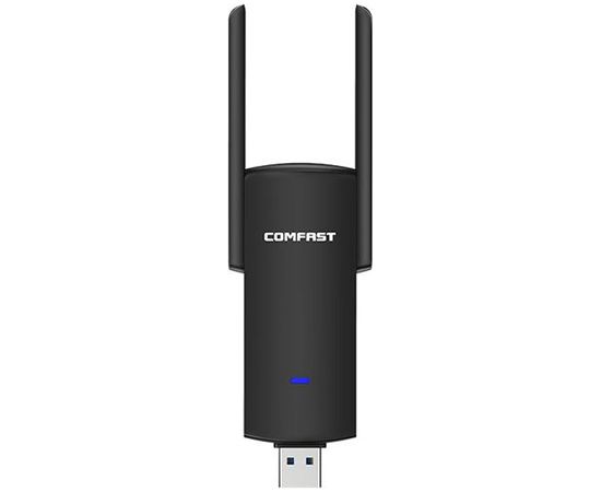 Comfast WiFi-USB адаптер WiFi, 1300 Мбит/с, 2,4 ГГц, 5 ГГц Рутеры