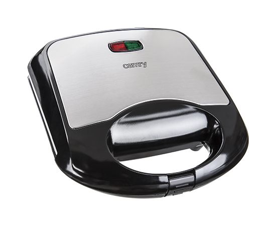 Camry Sandwich maker CR 3018 850 W Number of plates 1 Number of pastry 2 Ceramic coating Black Тостеры для сэндвичей