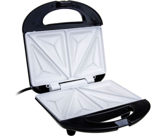 Camry Sandwich maker CR 3018 850 W Number of plates 1 Number of pastry 2 Ceramic coating Black Тостеры для сэндвичей