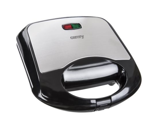 Camry Sandwich maker CR 3018 850 W Number of plates 1 Number of pastry 2 Ceramic coating Black Тостеры для сэндвичей