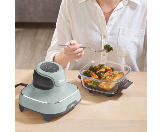 Ninja CRISPi Single 3.8 L 1700 W Hot air fryer Green, Grey, Transparent Karstā Gaisa Katli (AirFryer)