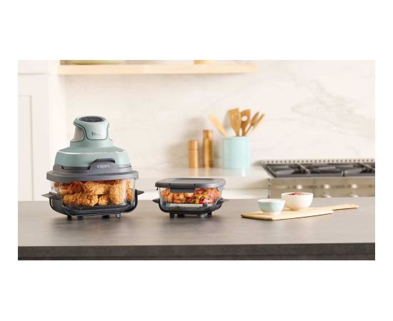 Ninja CRISPi Single 3.8 L 1700 W Hot air fryer Green, Grey, Transparent Karstā Gaisa Katli (AirFryer)