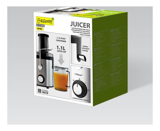 Sokowirówka 900W MR-805 MAESTRO Сок пряный