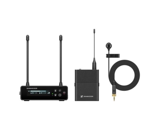 Sennheiser EW-DP ME 4 SET (R4-9) - Zestaw kamerowy z nadajnikiem miniaturowym z mik. ME 4 (kierunkowy), 552-608 MHz Mикрофоны