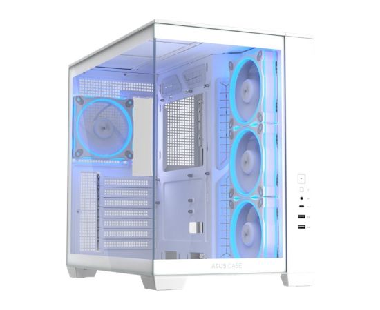 Obudowa Asus A32 PLUS TG ARGB WHITE Корпуса