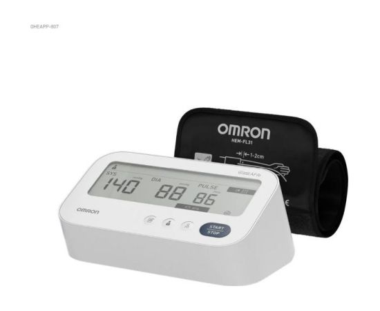 OMRON M3 COMFORT AFIB BLOOD PRESSURE MONITOR + POWER SUPPLY Asinsspiediena mērītāji