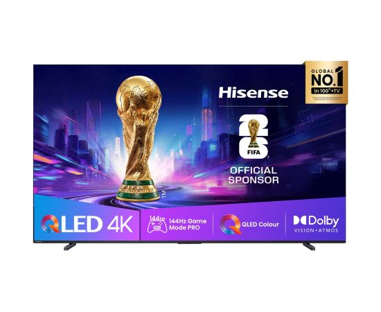 Hisense 100E7Q PRO 2.54 m (100") 4K Ultra HD Smart TV Wi-Fi Black Televizori