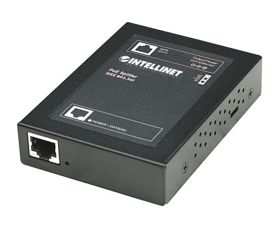 Intellinet Power over Ethernet (PoE+) Splitter, IEEE802.3at, 5, 7.5, 9 or 12 V DC output voltage Aдаптеры