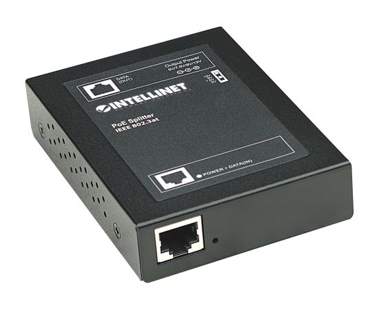 Intellinet Power over Ethernet (PoE+) Splitter, IEEE802.3at, 5, 7.5, 9 or 12 V DC output voltage Aдаптеры