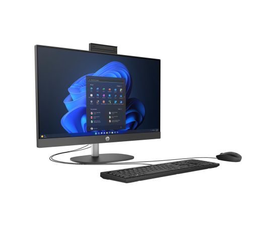 HP ProOne 240 G10 AIO 23.8"FHD IPS 250nits AG Ultra 7 155U 16GB DDR5 5600 SSD512 Intel UHD Cam IR 5 Mpx W11Pro 3Y OnSite All In One Datori (AIO)