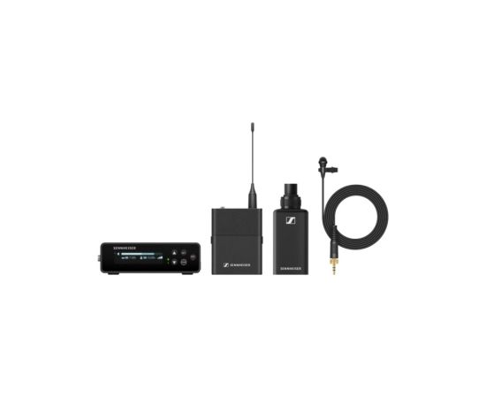 Sennheiser EW-DP ENG SET (R1-6) - Zestaw kamerowy z nadajnikiem plug-on i nadajnikiem miniaturowym z mik. ME 2, 520-576 MHz Mикрофоны