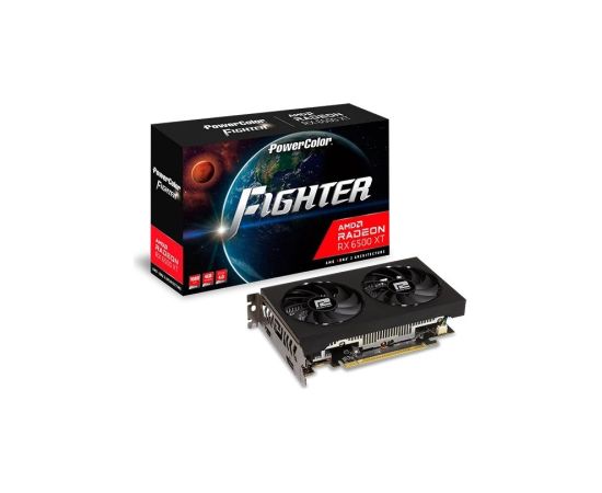 Power Color Karta graf. PowerColor Figh. AXRX 6500XT 4GBD6-DHV3 Grafiskās video kartes