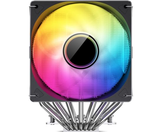 Jonsbo CR-3000 CPU Cooler Dual Tower, ARGB - 2x 120 mm, black Procesoru dzesēšana