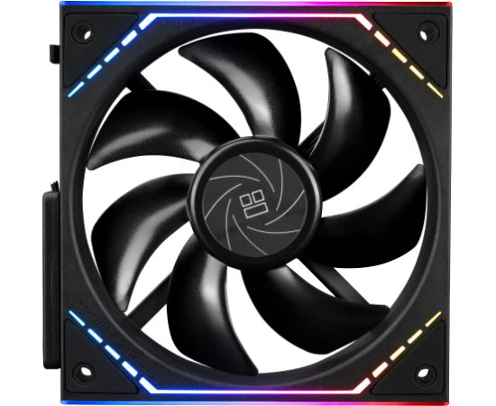 Thermalright TL-M12Q X3 PWM ARGB Black 3vnt. (120mm) Cooling fans   TL-M12Q-3 Jaunumi - Datori