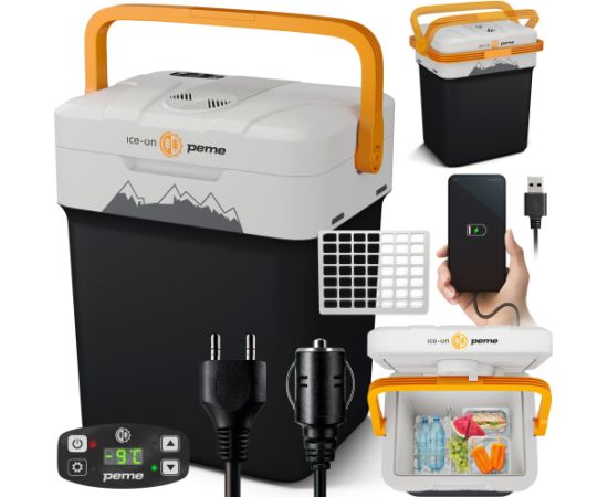 Lodówka turystyczna Peme Essential 32 Adventure Orange Jaunumi - Audio-Video