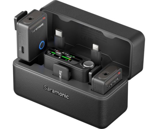 Zestaw bezprzewodowej transmisji dźwięku Saramonic Ultra 01 - czarny Jaunumi - Audio-Video