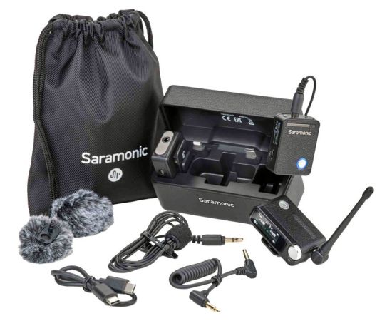 Zestaw bezprzewodowej transmisji dźwięku Saramonic Ultra 01 - czarny Jaunumi - Audio-Video