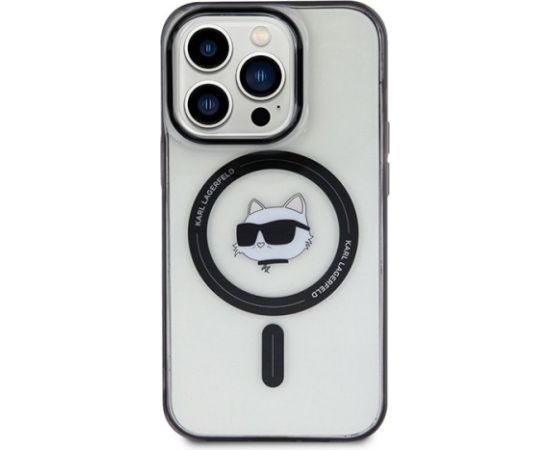 Karl Lagerfeld IML Choupette`s Head MagSafe Back Case Защитный Чехол для Apple iPhone 15 Pro Max Чехлы - альтернативные