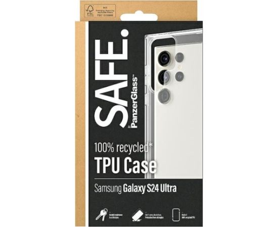 PanzerGlass SAFE95674 Aizmugurējais Apvalks priekš Samsung Galaxy S24 Ultra Neoriģinālie Maciņi