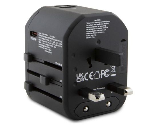 Tumi TUTA20WMSLK Адаптер для путешествий 20W USB-C 2x USB-A Зарядные устройства