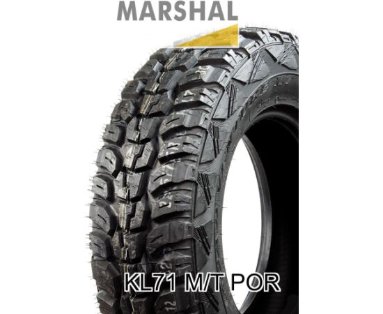 MARSHAL (Kumho) KL71 M/T POR 33X12.50R20 114Q Vasaras riepas