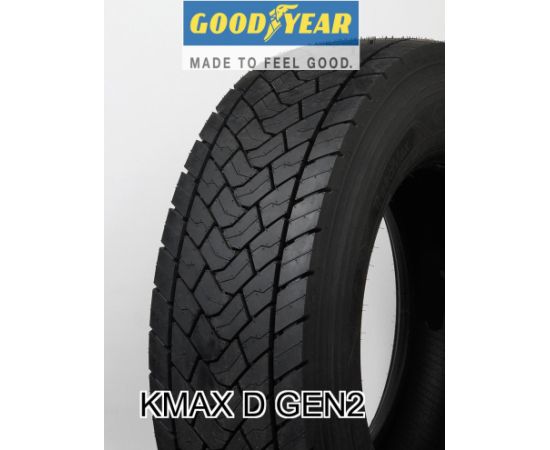 GOODYEAR KMAX D GEN2 315/80R22.5 156/154M Komerctransporta riepas