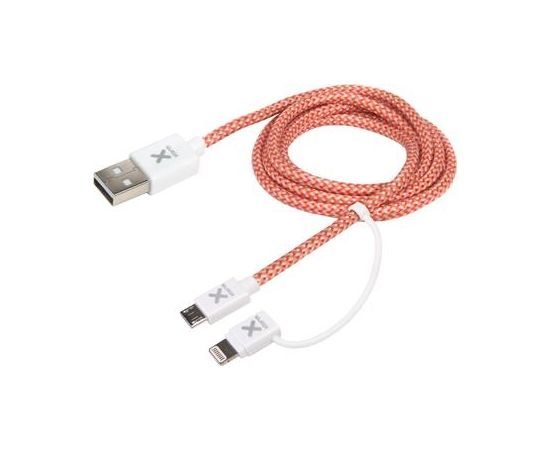 xtorm CX009 Cable Dual USB Lightning and Micro connector