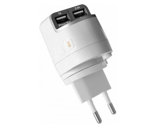 unplug UNAC00053 travel charger universal dual USB + cable MFI