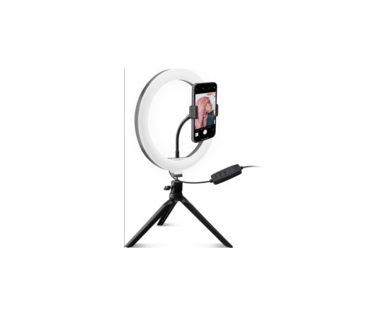 Telefona statīvs SBS Tripod 20cm LED Ring Light Selfie Stick