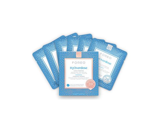 Foreo UFO™ H2Overdose Hydrating Mask - Hydratační maska na obličej pro suchou pleť 0.0g Духи и косметика