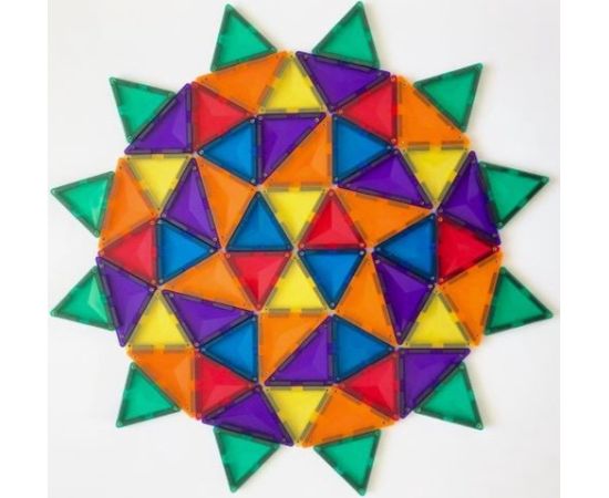 Textar CONNETIX Rainbow Mega Pack 212 el klocki magnetyczne 3+ Konstruktori 