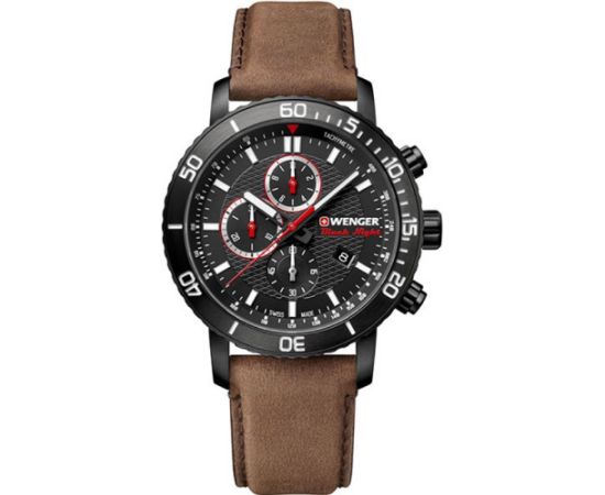WENGER ROADSTER BLACK NIGHT CHRONO 01.1843.107 Rokas pulksteņi 