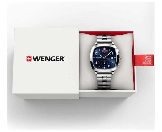 WENGER VINTAGE SPORT CHRONO 01.1933.111 Rokas pulksteņi 