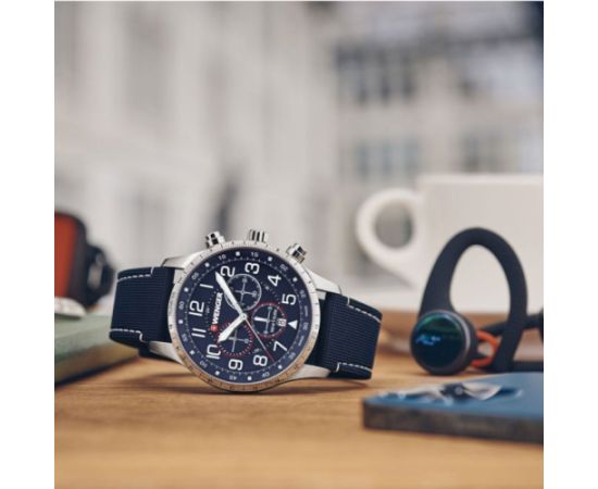 WENGER ATTITUDE CHRONO 01.1543.117 Rokas pulksteņi 