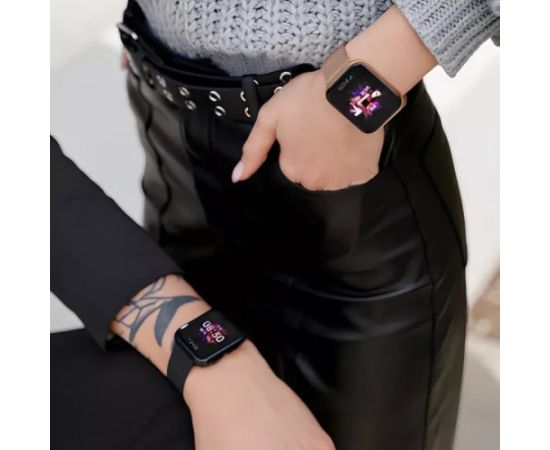 Išmanusis laikrodis su lietuvišku meniu Garett GRC MAXX Black Rokas pulksteņi 