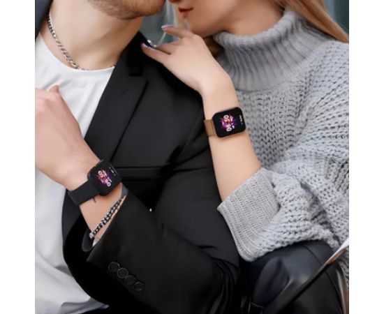 Išmanusis laikrodis su lietuvišku meniu Garett GRC MAXX Black Rokas pulksteņi 