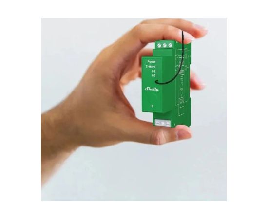 Shelly Wave Pro Dimmer 2PM – Ściemniacz oświetlenia Z-Wave, 2 kanały, bezprzewodowy do LED i halogenów, montaż na szynie DIN Умный дом