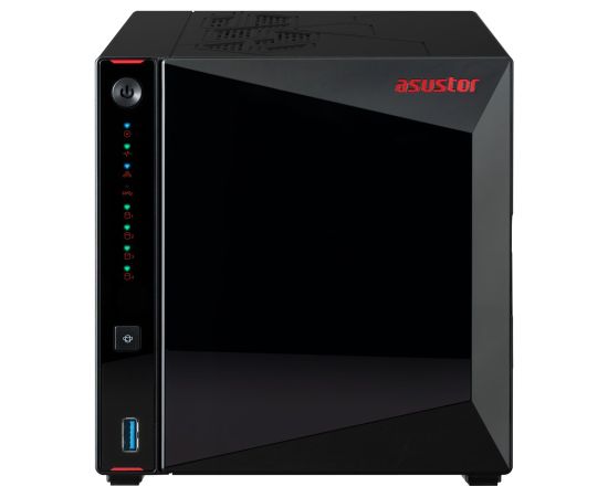 Asustor AS5404T NAS/storage server Intel® Celeron® N5105 4 GB DDR4 0 TB ADM Black Серверы и компоненты серверов
