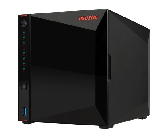 Asustor AS5404T NAS/storage server Intel® Celeron® N5105 4 GB DDR4 0 TB ADM Black Серверы и компоненты серверов