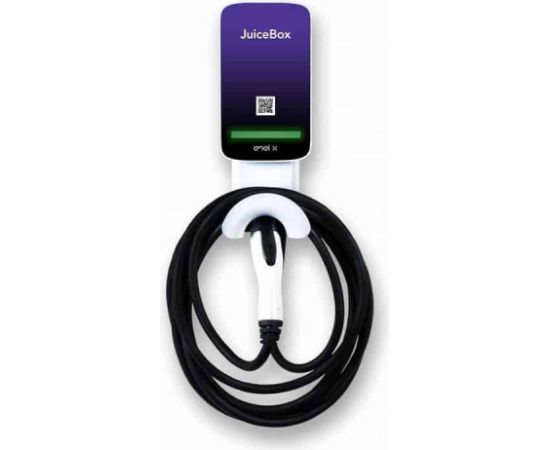 Electric vehicle charging station - Enel X JuiceBox 2.01 with cable Elektro Auto lādēšanas piederumi