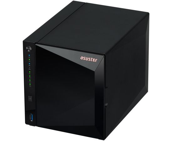 Asustor DRIVESTOR 4 Pro Gen2 AS3304T V2 NAS Realtek RTD1619B 2 GB DDR4 ADM Black Серверы и компоненты серверов